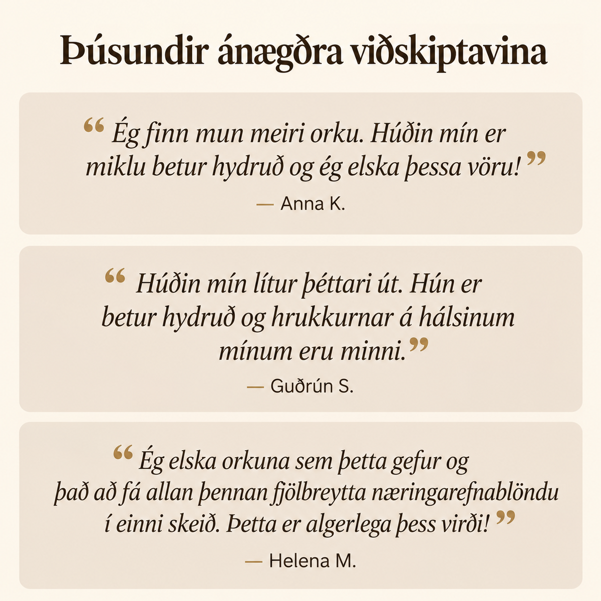 Tímalaus orkublanda