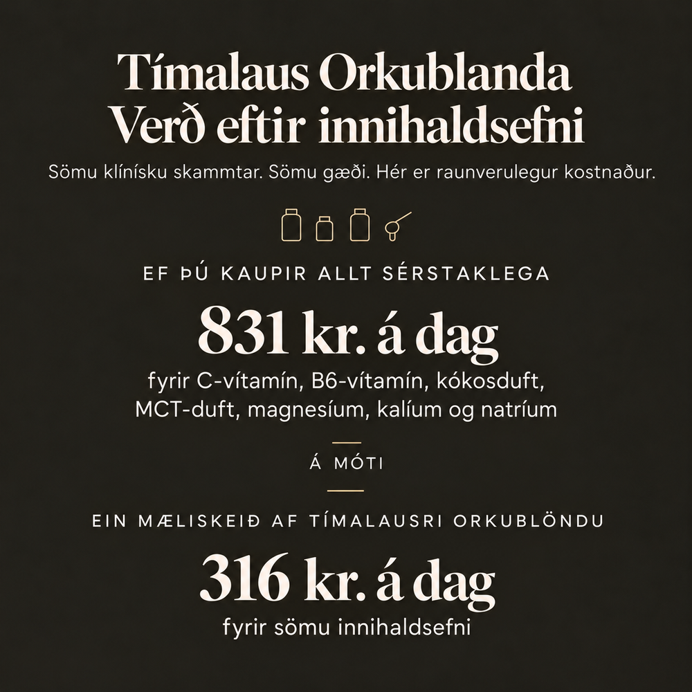 Tímalaus orkublanda - mynd 5