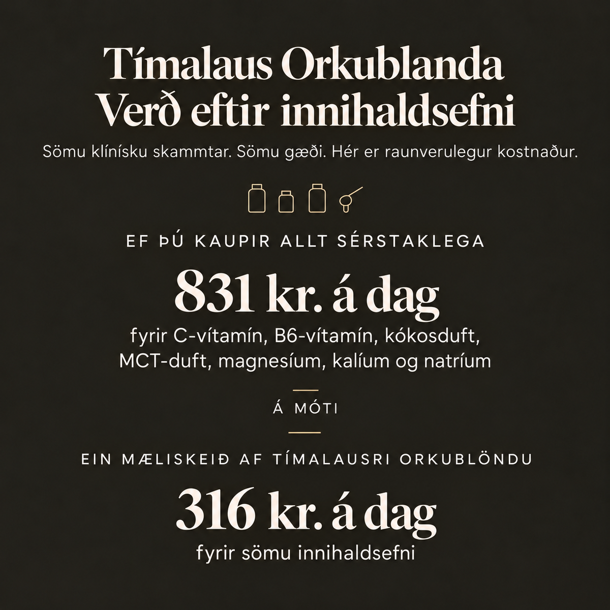 Tímalaus orkublanda